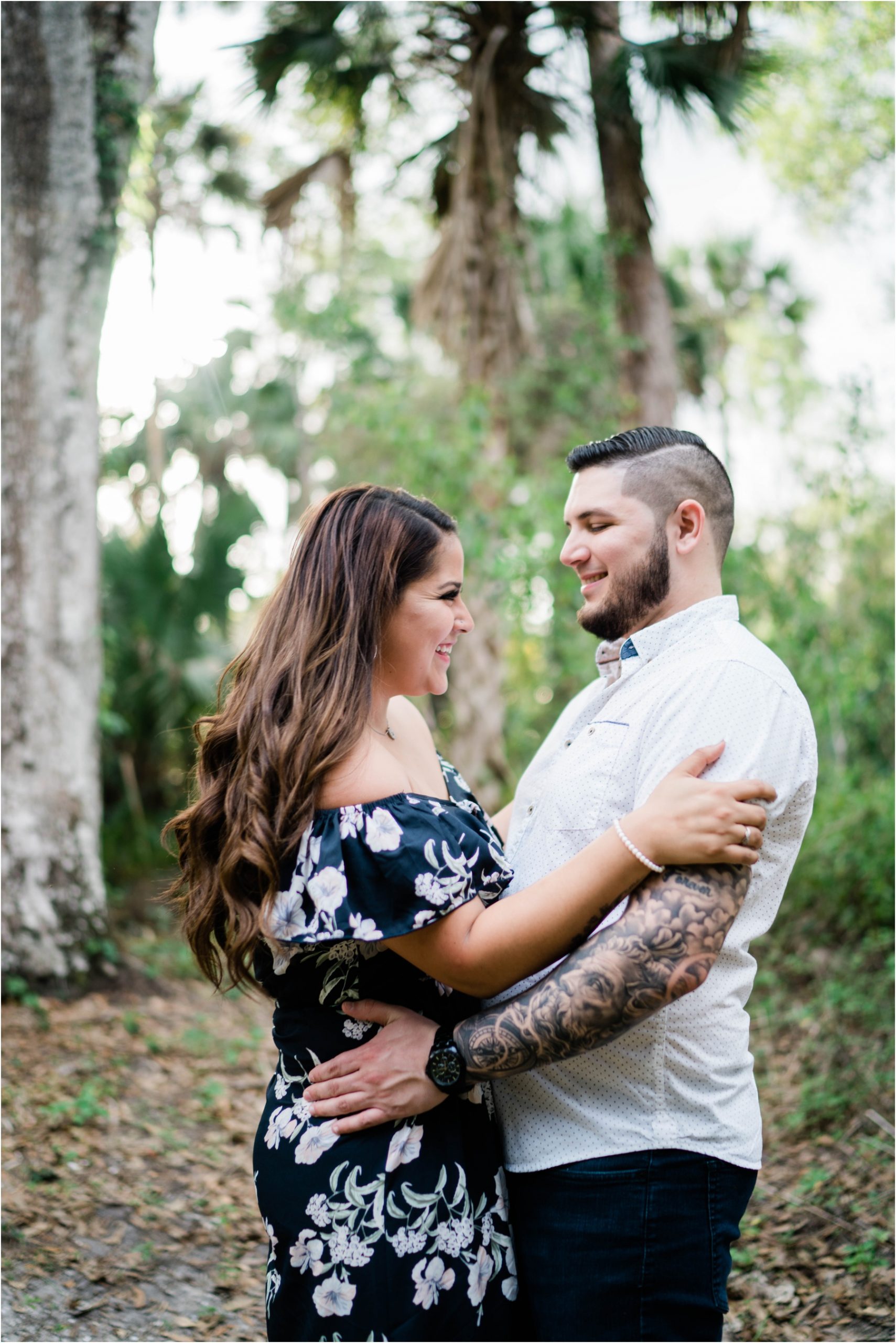 Fort Myers photographer photographs engaged couple in Southwest Florida