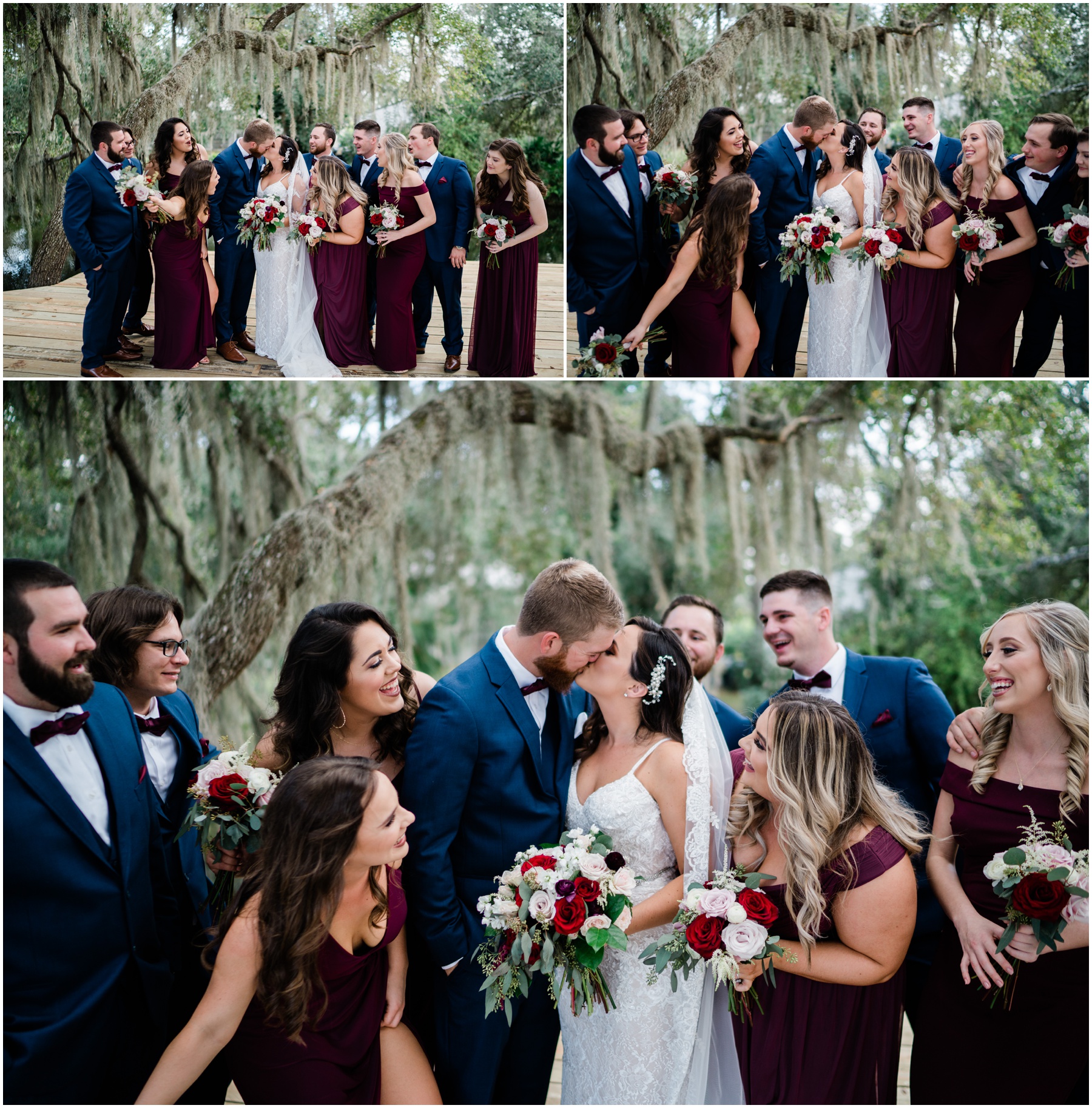 Florida winter wedding captured by Fort Myers wedding photographer