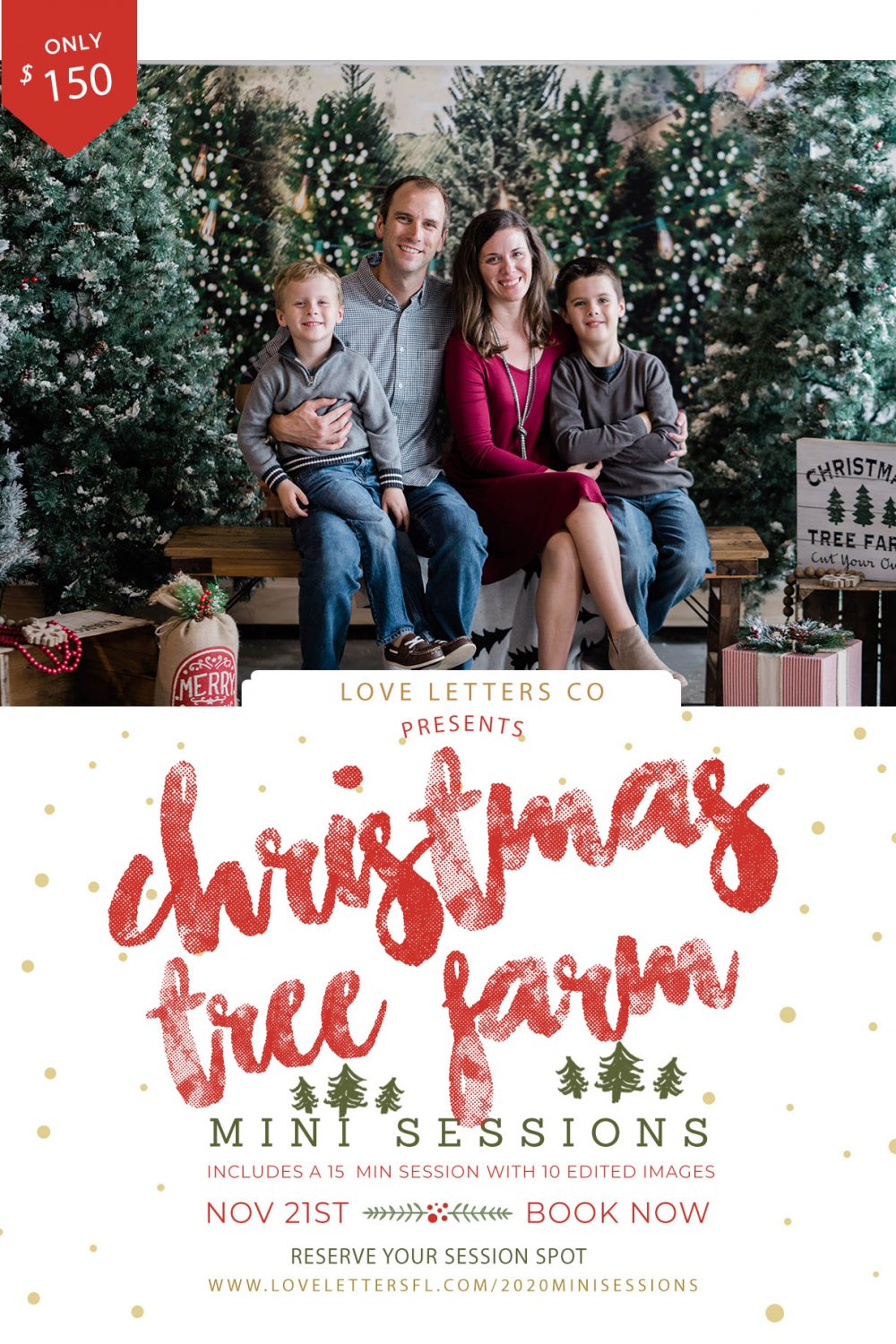 2020 Christmas Tree Mini Sessions
