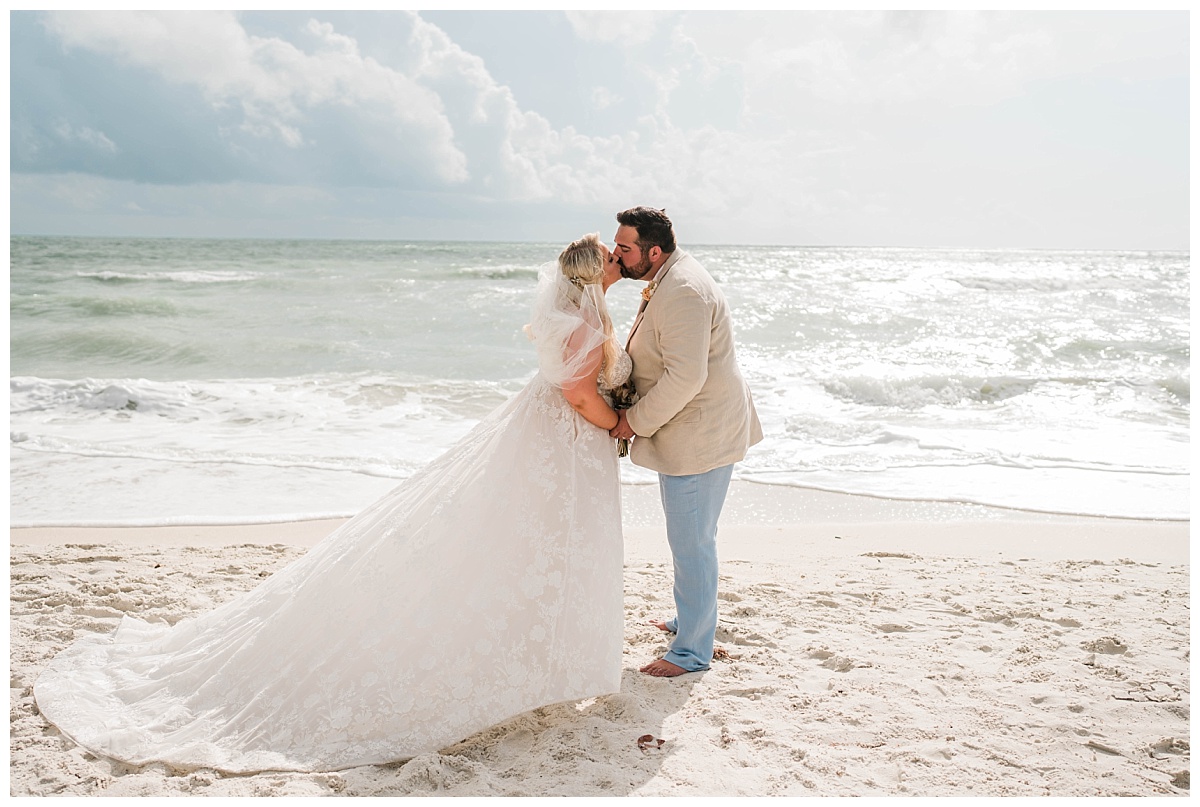 Southwest Florida beach wedding photographs