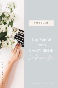 Wedding Rental Guide