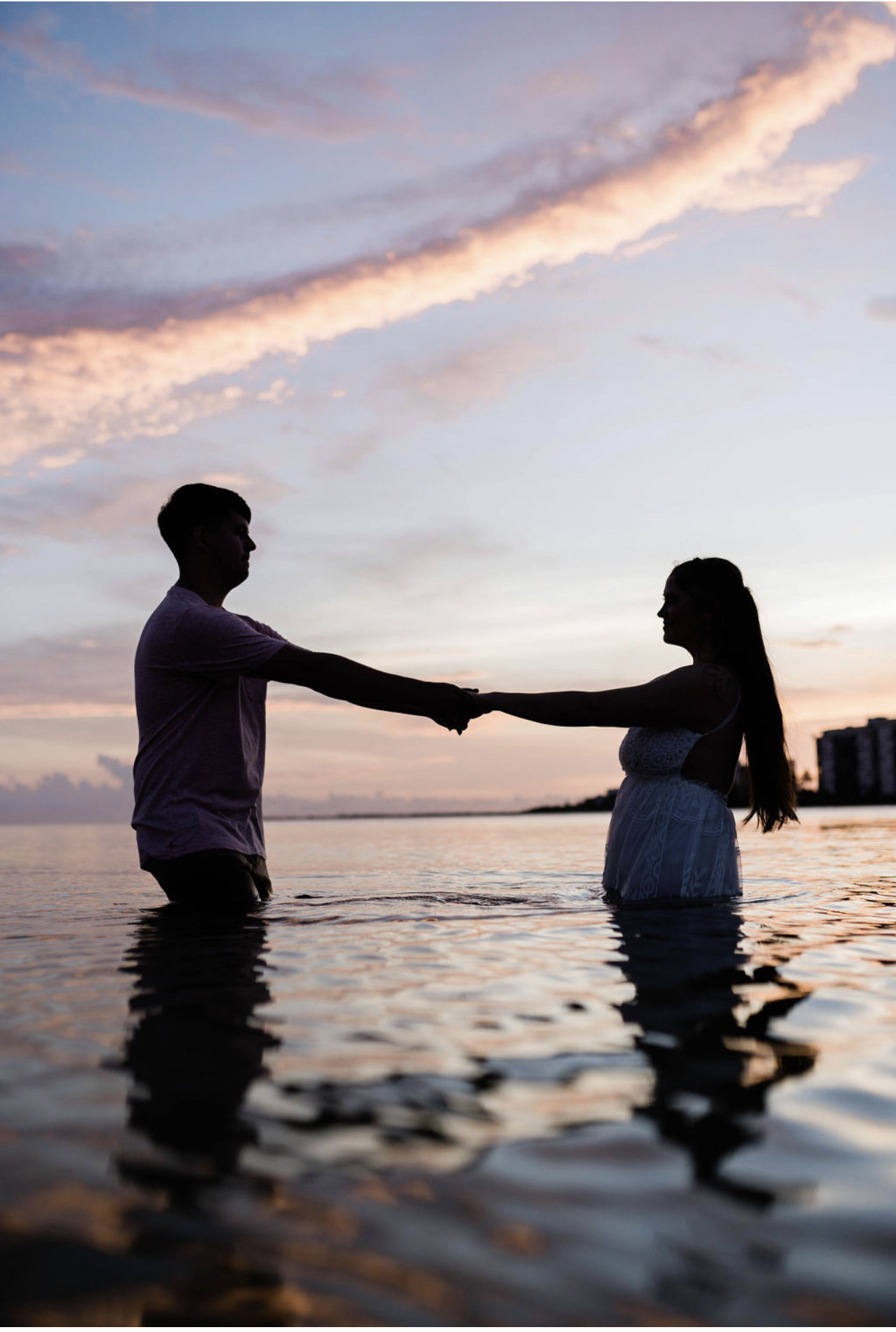 Southwest Florida wedding photographer photographers couple on Fort Myers Beach