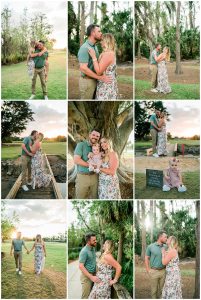 Country Club engagement session