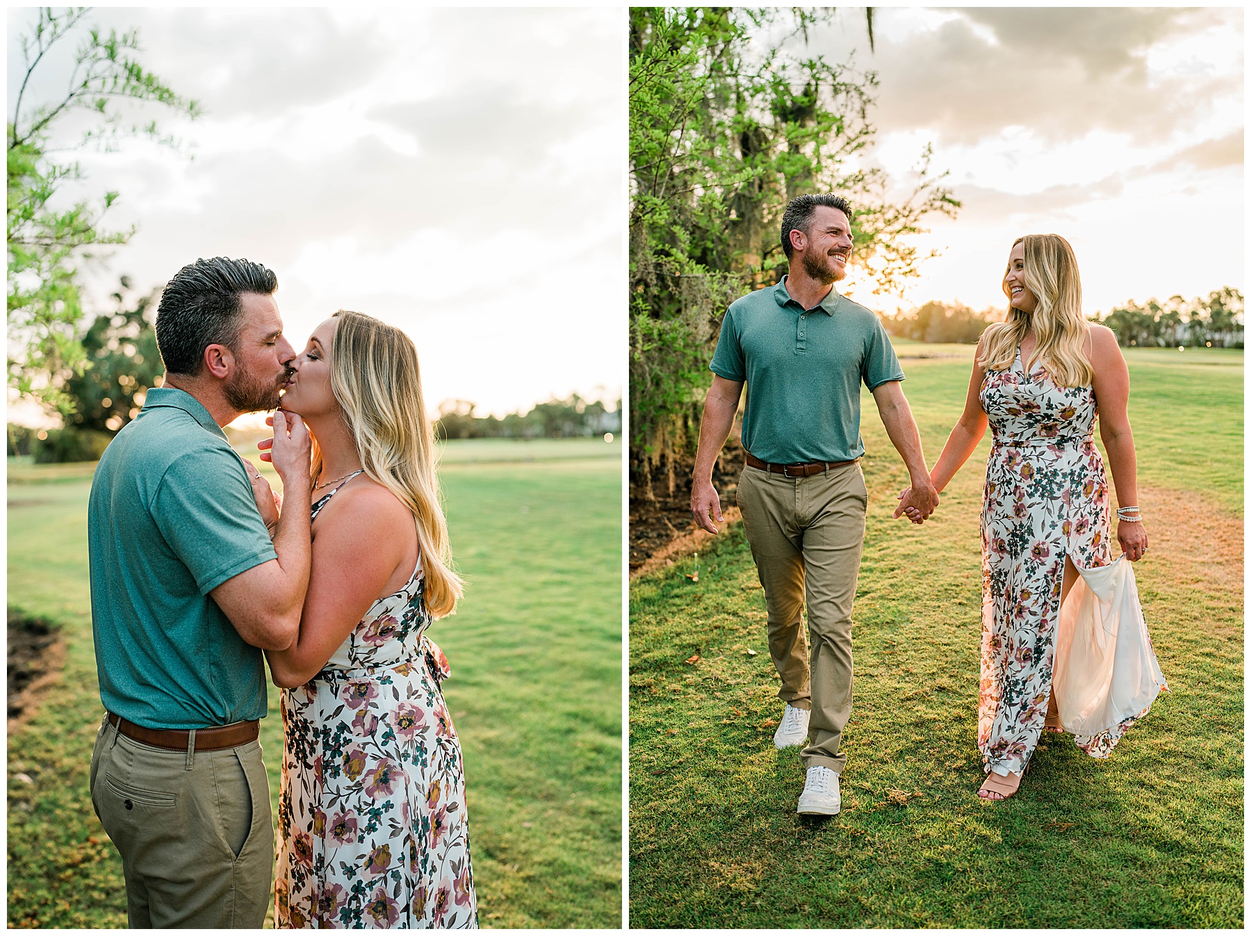 Cypress Lake Golf Course Engagement Session