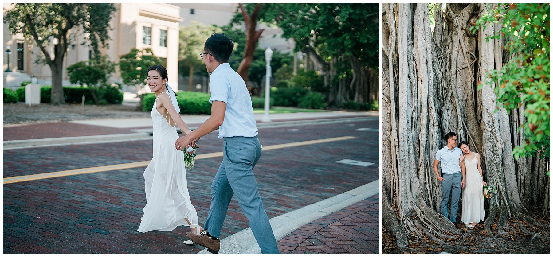 downtown Fort Myers wedding