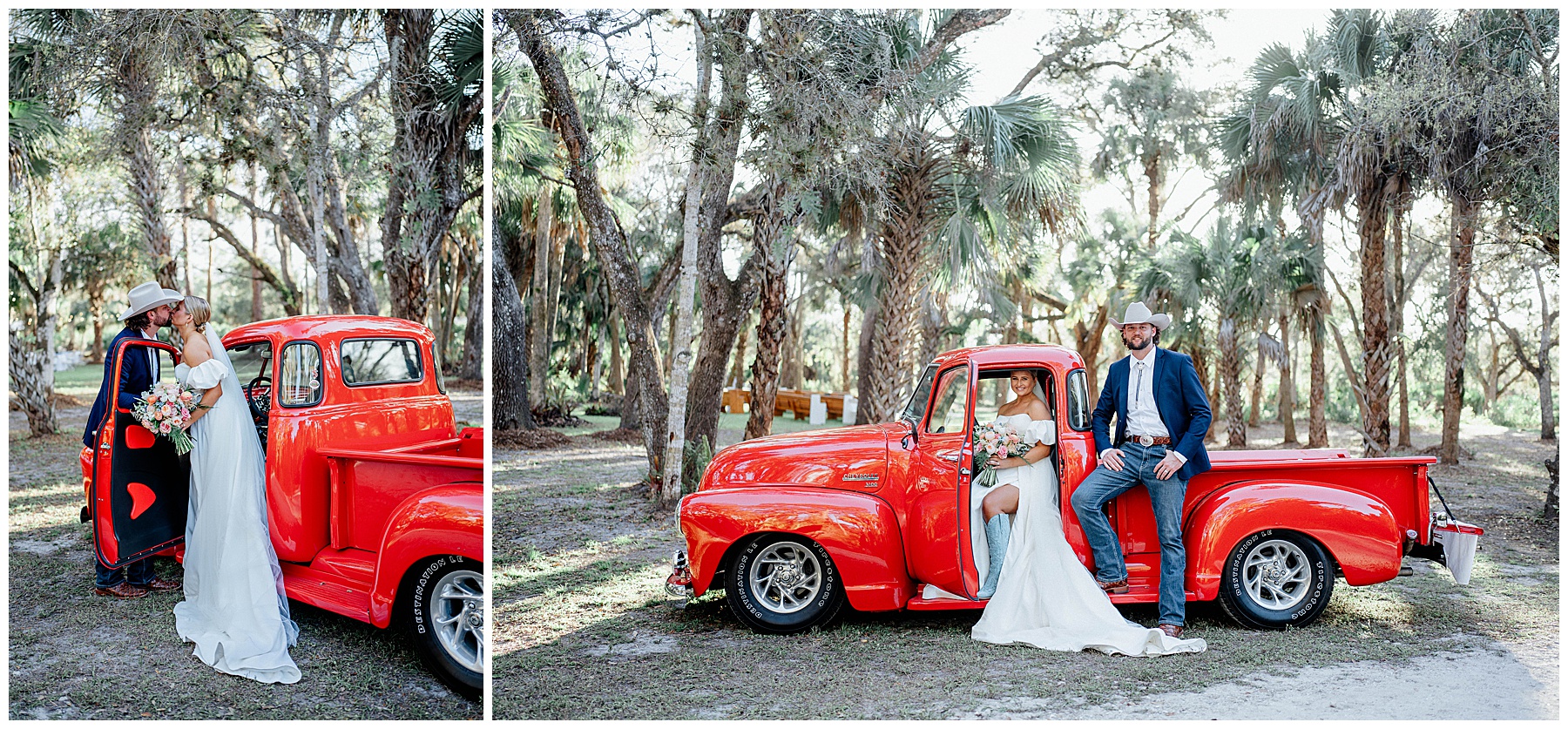 Vintage Truck wedding 
