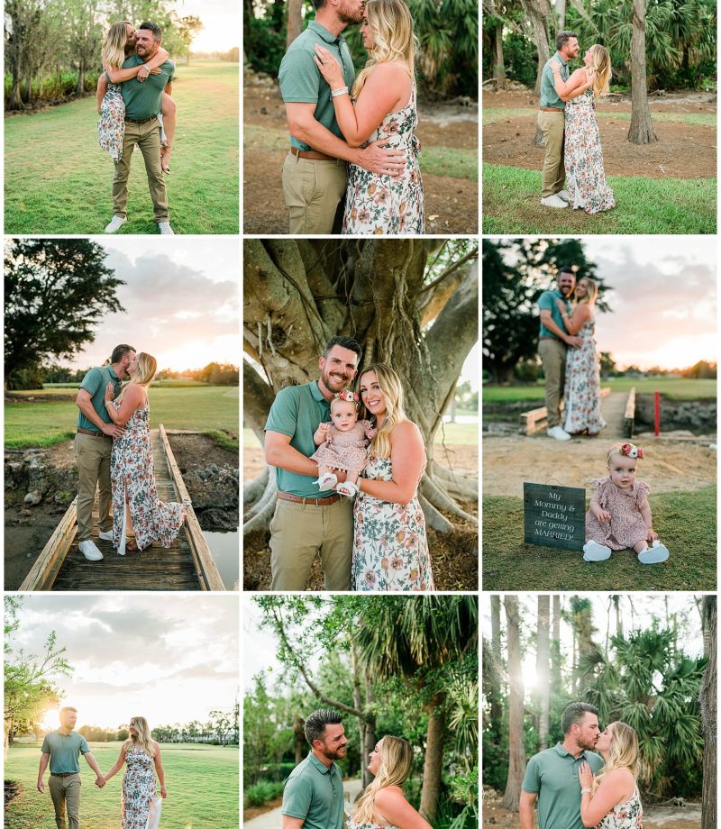 Country Club engagement session