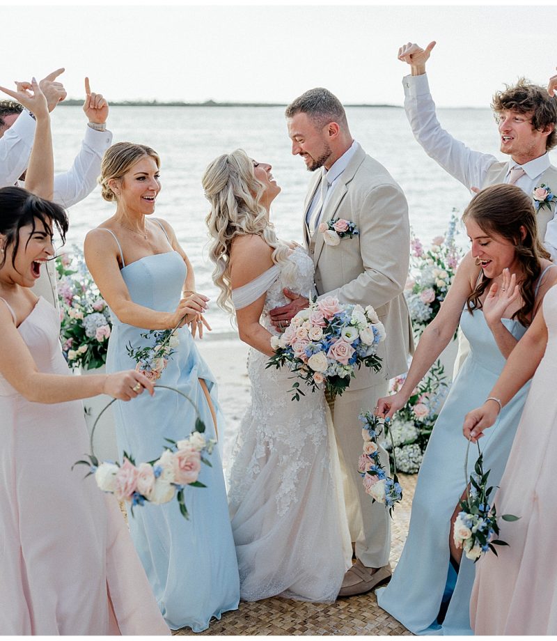 Garden Bridal Party Vibes