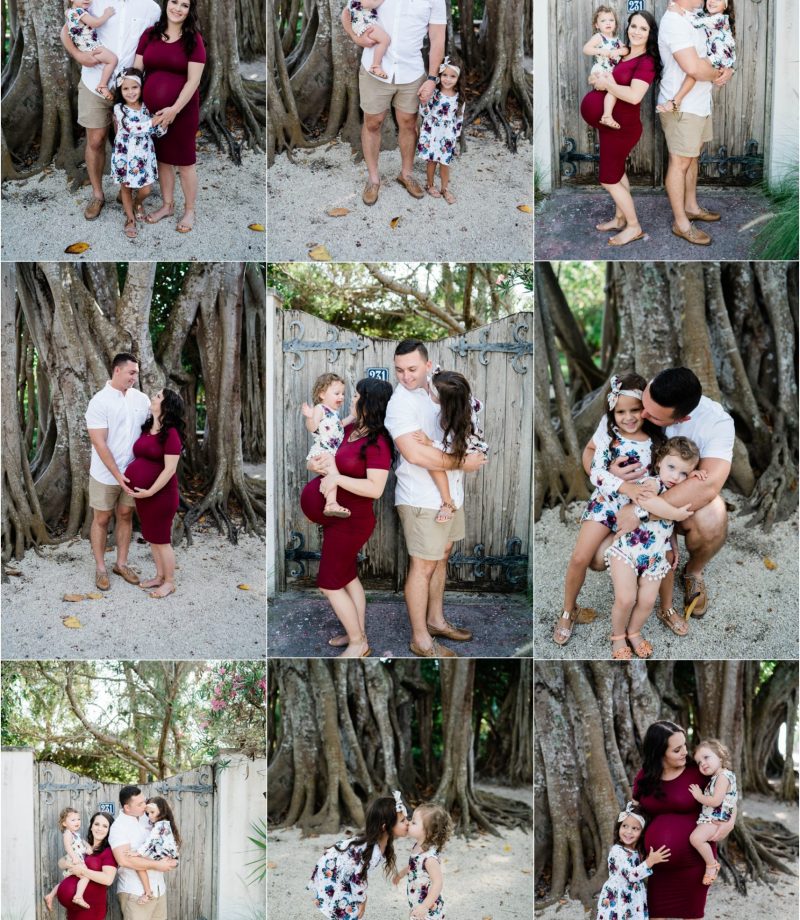 florida family maternity session