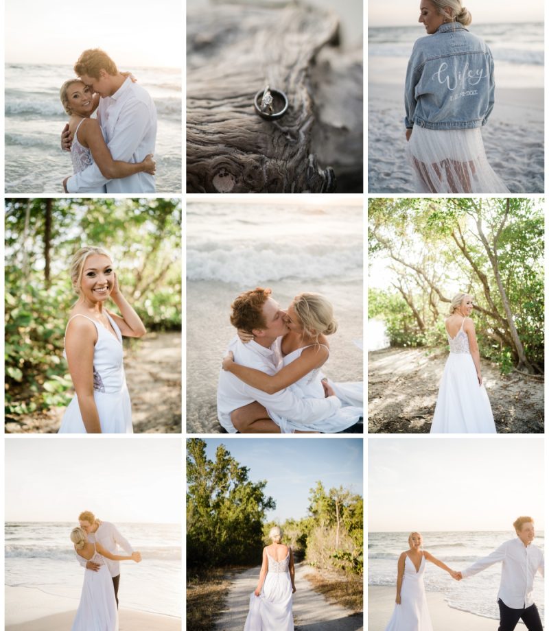 Florida beach wedding