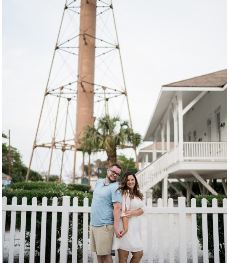 Sanibel Lighthouse Engagement Pictures